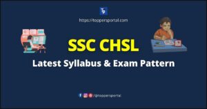 SSC CHSL Syllabus 2024
