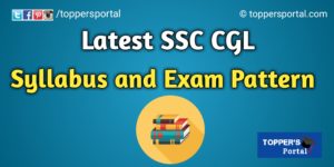SSC CGL Exam Pattern