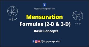 Mensuration Formula