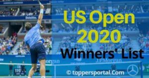 2020 US Open tennis Winners