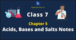 Class 7 Acids Bases and Salts Notes